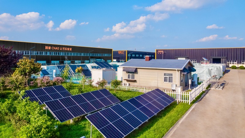 江蘇連云港太陽雨零碳小屋光儲(chǔ)充熱一體化解決方案示范項(xiàng)目